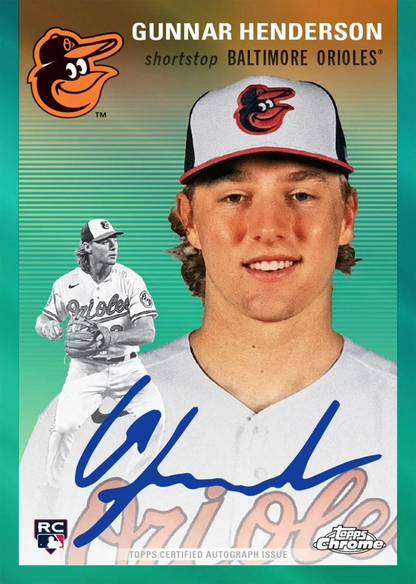 2023  Chrome Platinum Anniversary Baseball Hobby Box
