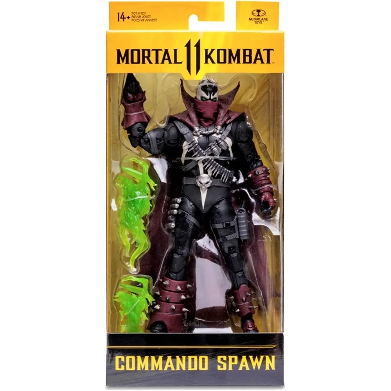 Mortal Kombat 11 Comando Spawn Dark Ages Skin 7" Posable Action Figure