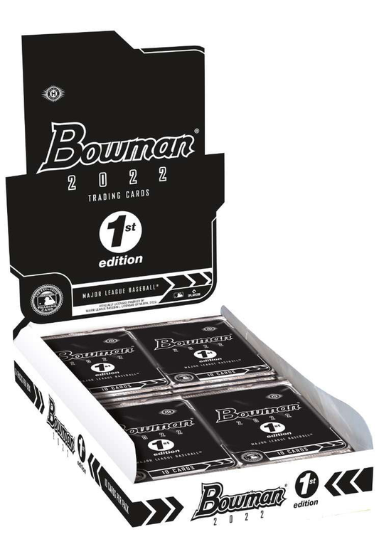 MLB  2022 Bowman Baseball 1St Edition Trading Card HOBBY Box (24 Packs)