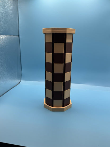 Magnetic Chess Set With Travel Storage. Standard Chess Board Rolls Into Storage