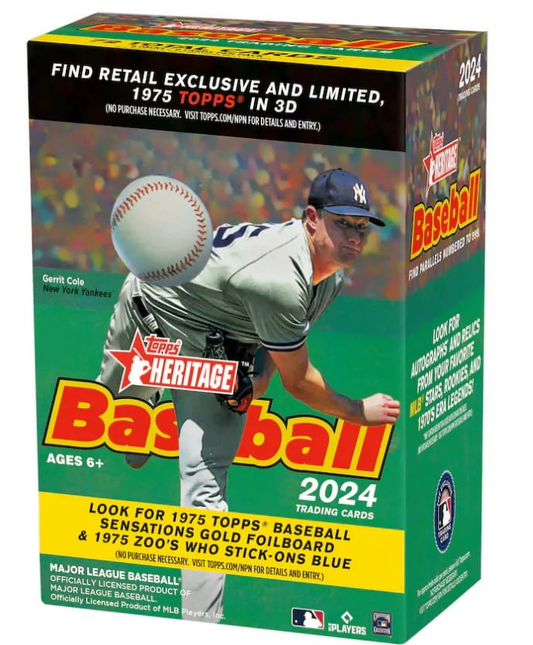2024  Heritage Baseball Blaster Box
