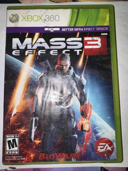 Mass Effect 3 (Microsoft Xbox 360, 2012)