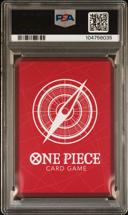 ONE PIECE OP09 - EMPERORS IN THE NEW WORLD 062 NICO ROBIN ALT ART LEADER PSA 10
