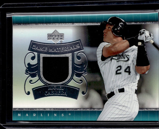 2007 Upper Deck - UD Game Materials #UD-MC Miguel Cabrera (MEM)