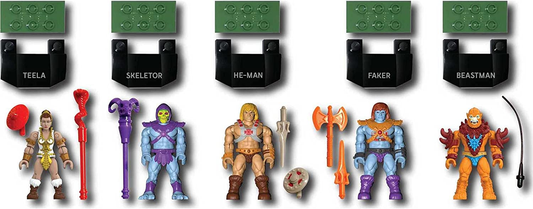 Mega Construx Heroes Battle for Eternia Collection Micro Action Figure Building 