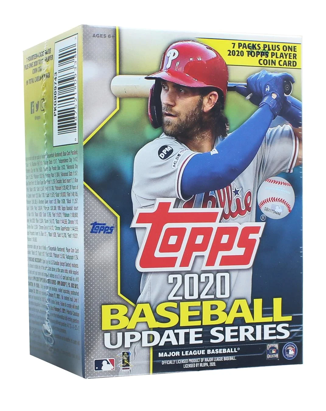 2020  Baseball Update Series Value Box, 7 Packs per Box - 14 Cards per Pack