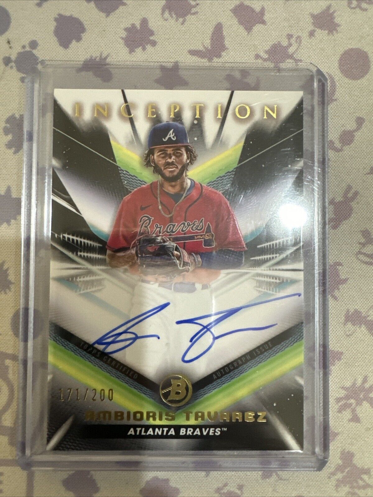 2023 Bowman Inception - Autographs #BPA-AT Ambioris Tavarez /200 (AU, RC)