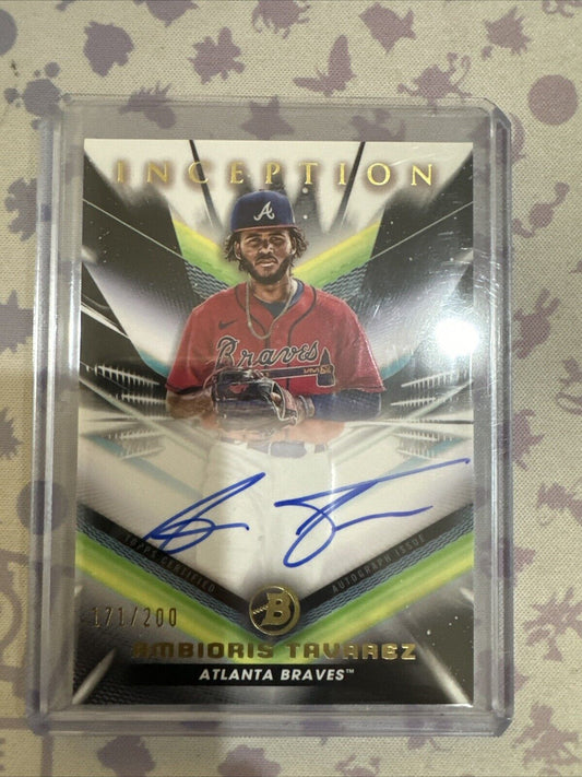 2023 Bowman Inception - Autographs #BPA-AT Ambioris Tavarez /200 (AU, RC)