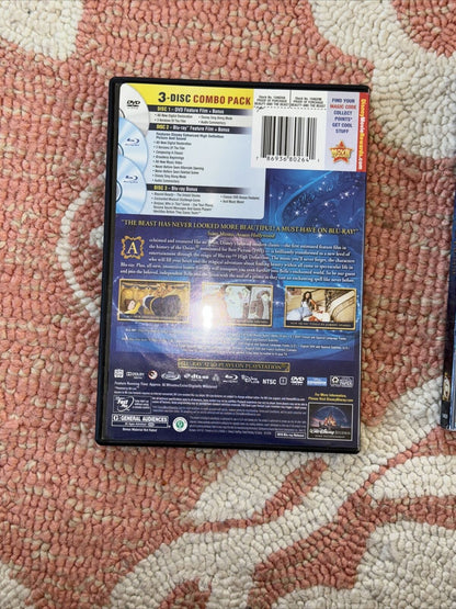 Beauty and the Beast (Blu-ray/DVD, 2010, 3-Disc Set, Diamond Edition)