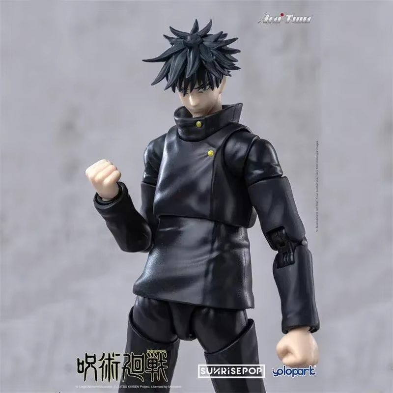 SHF 15Cm Pvc Jujutsu Kaisen Satoru Gojo Itadori Yuji Fushiguro Megumi Action Ani