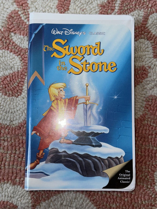 The Sword in the Stone (VHS, 1998) Black diamond