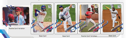 2021  Complete Set MLB Baseball Trading Cards Retail Box