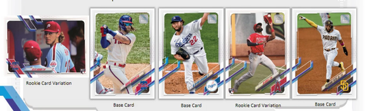 2021  Complete Set MLB Baseball Trading Cards Retail Box