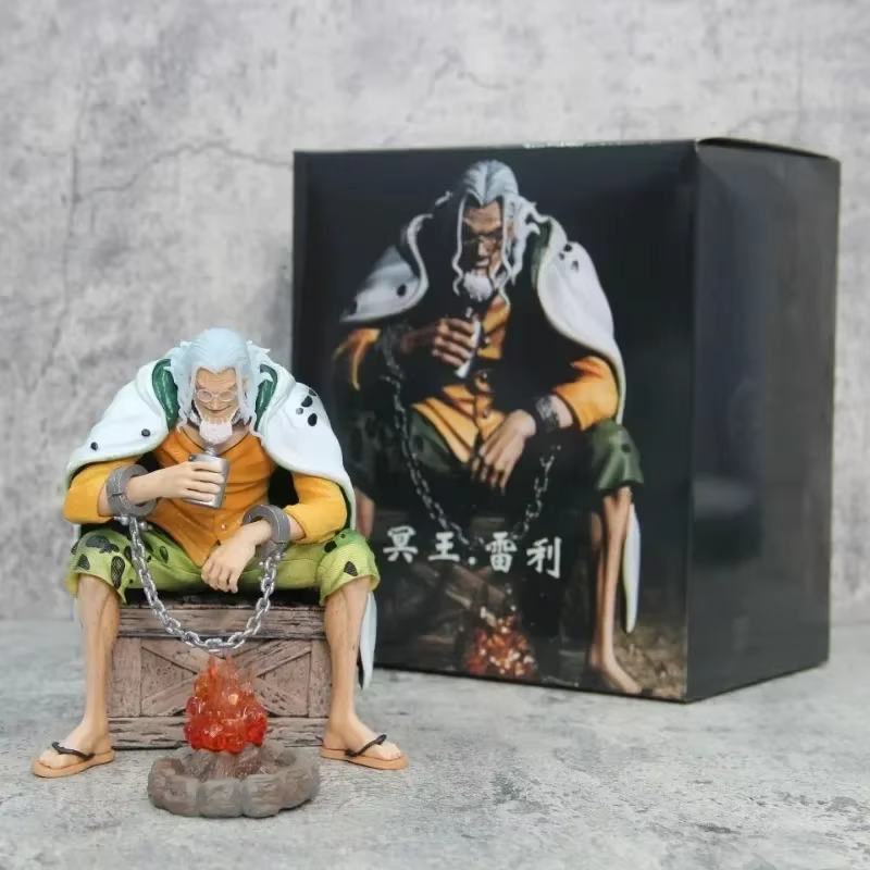Anime Figure Figurine One Piece Action Figure Silvers Rayleigh Model