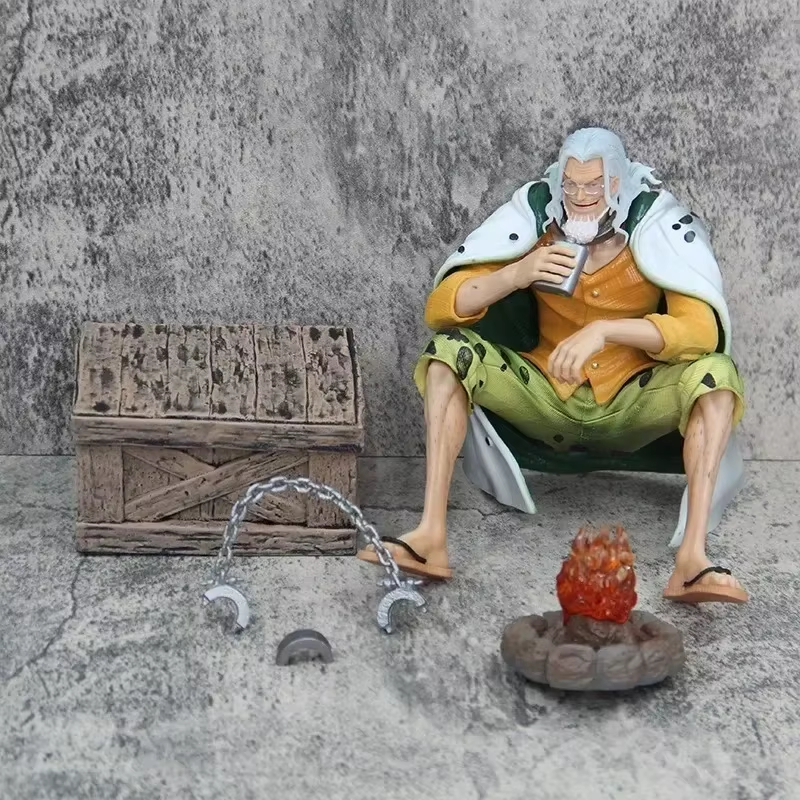 Anime Figure Figurine One Piece Action Figure Silvers Rayleigh Model