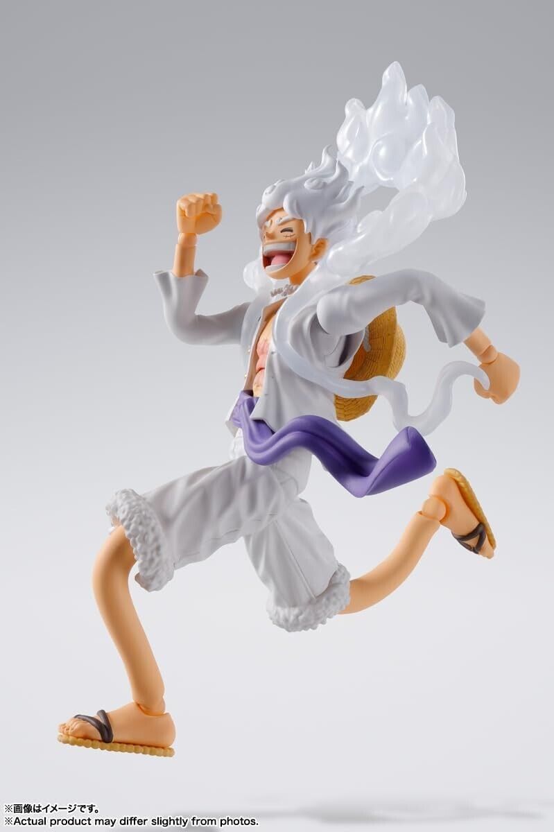 S.H. Figuarts One Piece Monkey D. Luffy Gear 5 Action Figure USA Seller