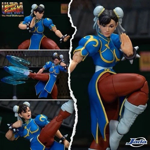 Ultra Street Fighter II: The Final Challengers Chun-Li 6 Inch Scale Action NEW
