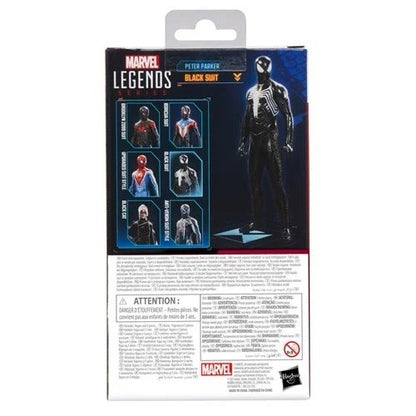 Spider-Man Marvel Legends Series Gamerverse Peter Parker Black Suit PRESALE 2025