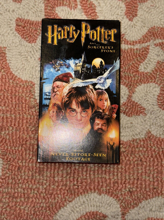 Harry Potter and the Sorcerers Stone VHS 2001 Warner Brothers