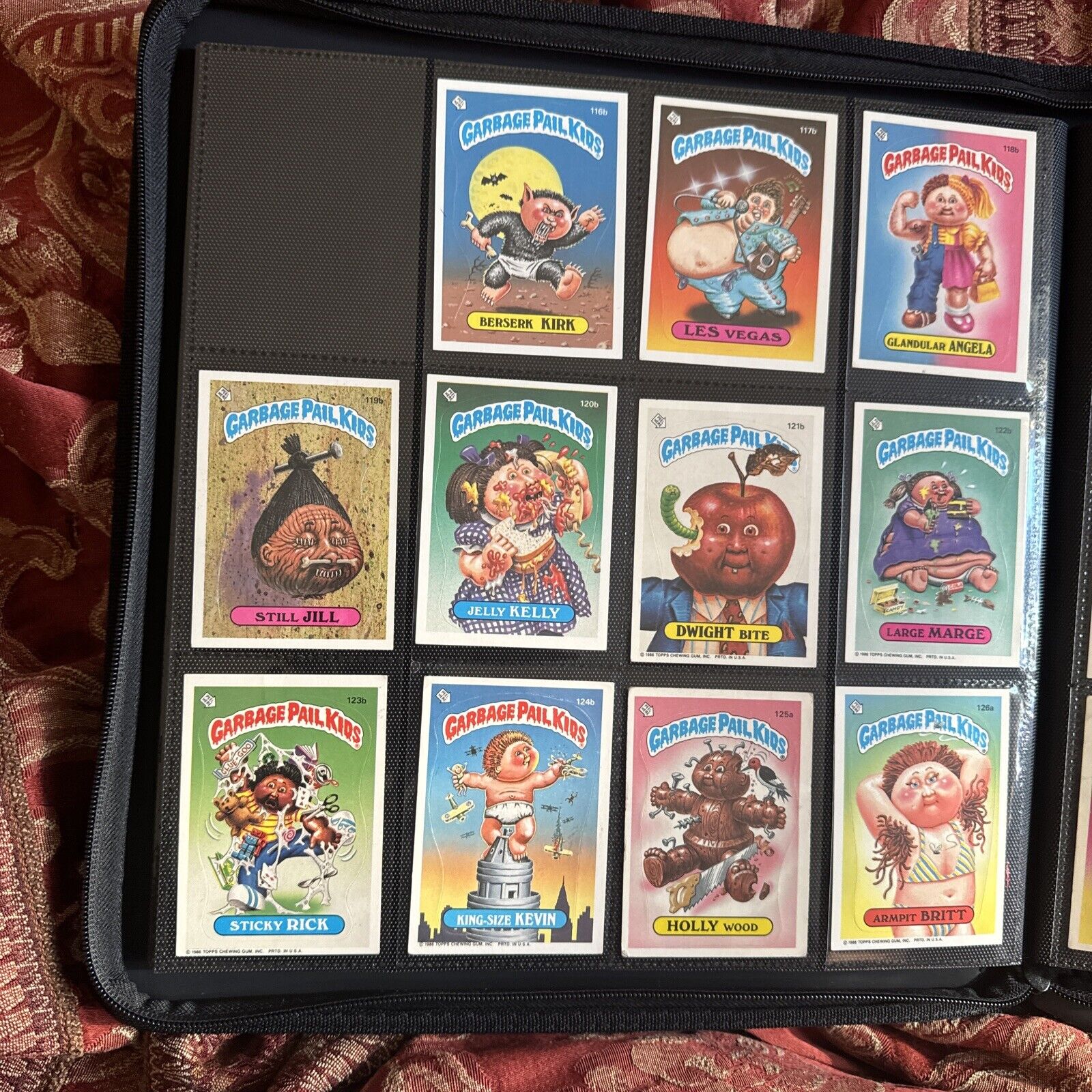 Lot of 424 (1985-1987) Vintage Garbage Pail Kids Sticker Cards - No Duplicates!