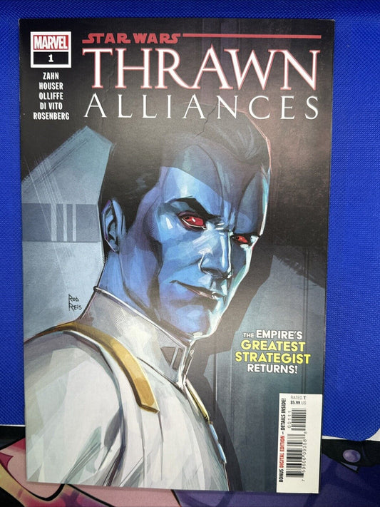 Star Wars: Thrawn Alliances #1 (Marvel Comics March 2024) Cover A