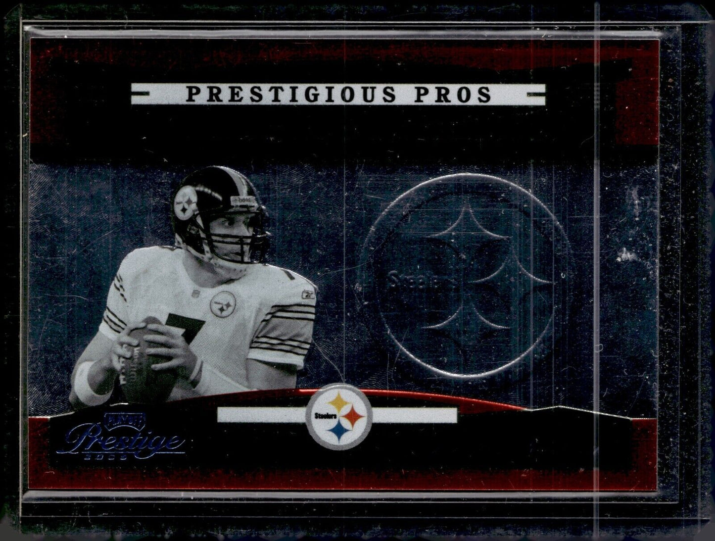 2005 Playoff Prestige Prestigious Pros Orange /500 Ben Roethlisberger #PP-3