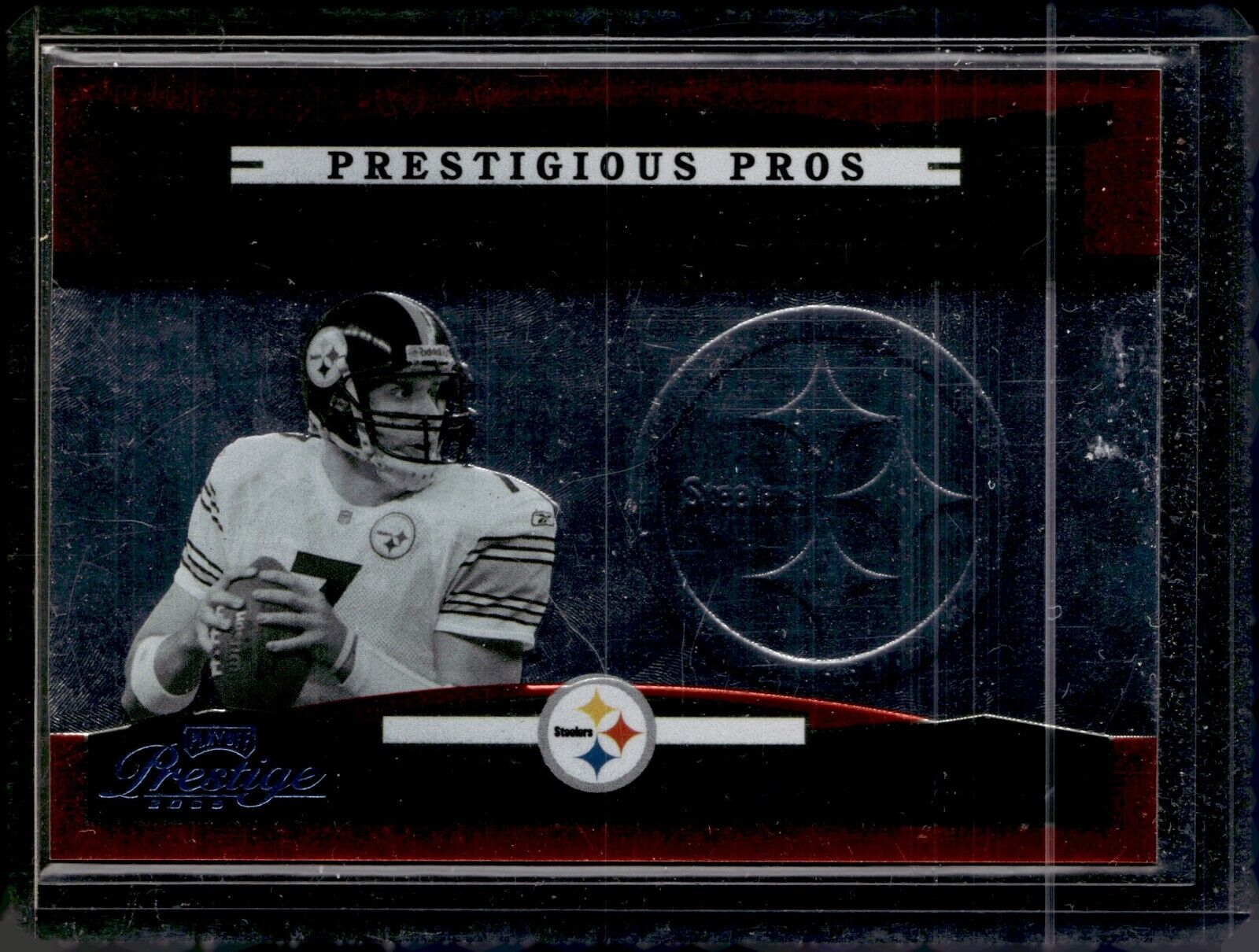2005 Playoff Prestige Prestigious Pros Orange /500 Ben Roethlisberger #PP-3