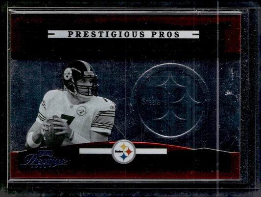 2005 Playoff Prestige Prestigious Pros Orange /500 Ben Roethlisberger #PP-3