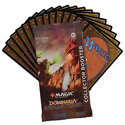 Dominaria Remastered Collector Booster Box | 12 Packs (180 Magic Cards)