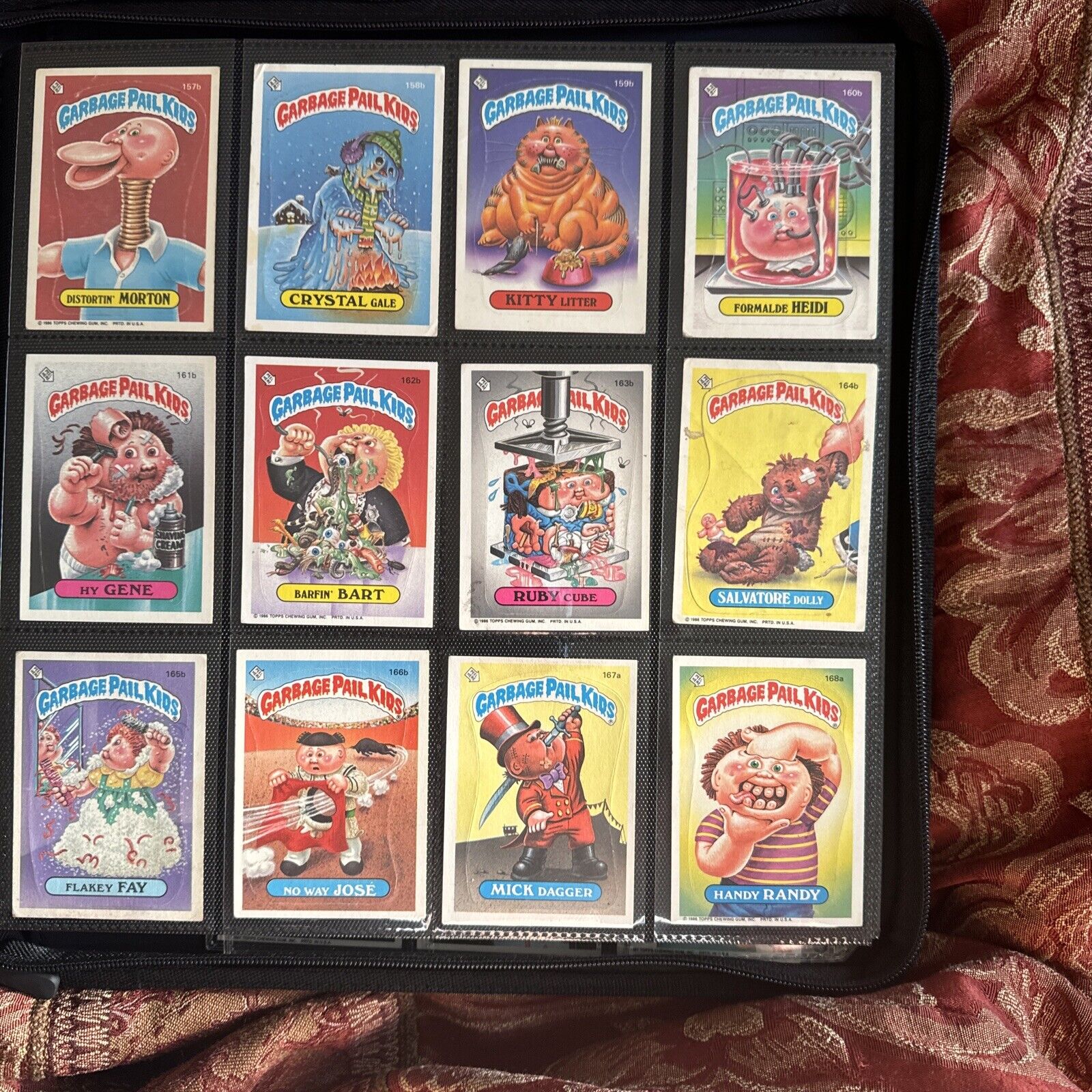 Lot of 424 (1985-1987) Vintage Garbage Pail Kids Sticker Cards - No Duplicates!