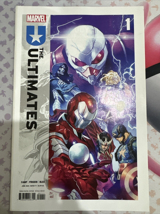 The Ultimates #1 2024 Marvel Comics 1st App New Team 1st Print Ruan Variant NM