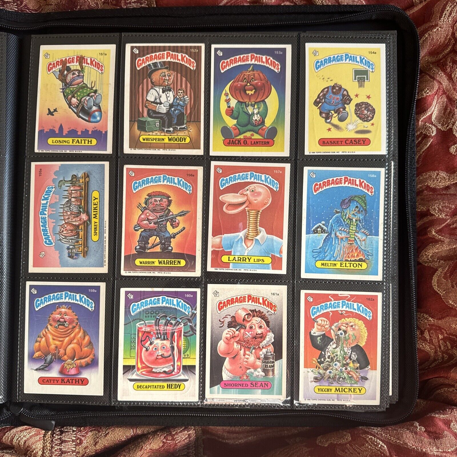 Lot of 424 (1985-1987) Vintage Garbage Pail Kids Sticker Cards - No Duplicates!
