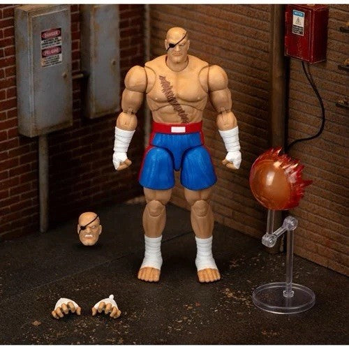Ultra Street Fighter II Sagat 6-Inch Scale Deluxe Action Figure PRESALE