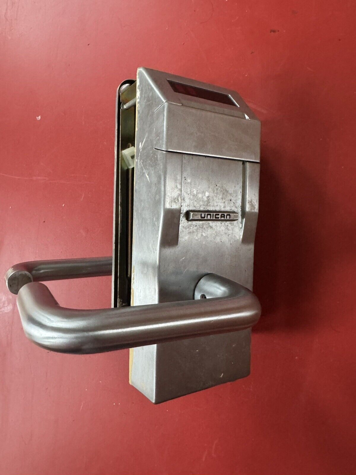 Unican Electronic Keycard Lock Complete Test And Working R-handed