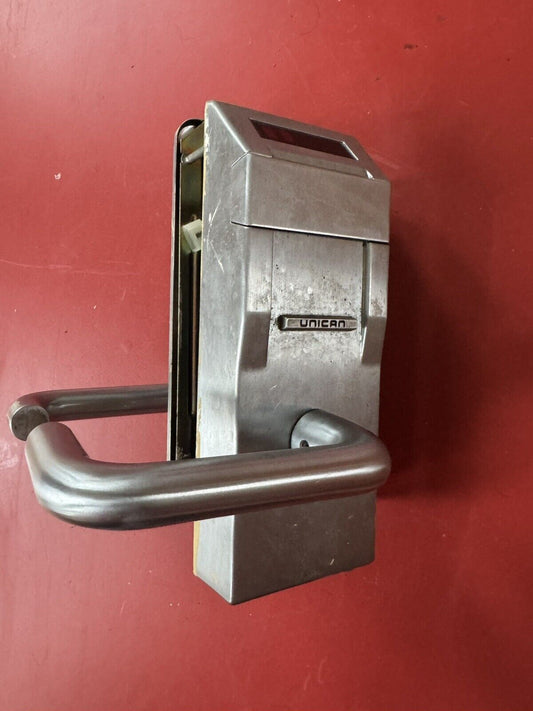 Unican Electronic Keycard Lock Complete Test And Working R-handed