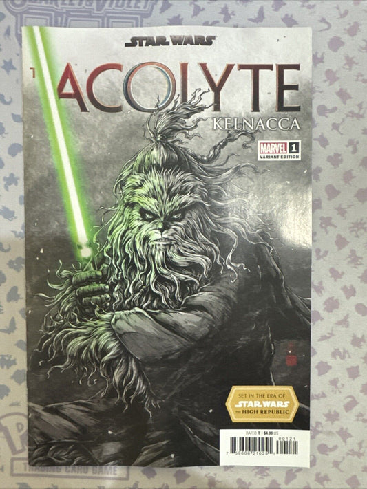 Star Wars The Acolyte Kelnacca #1 Cover B 2024 Marvel- Vault 35