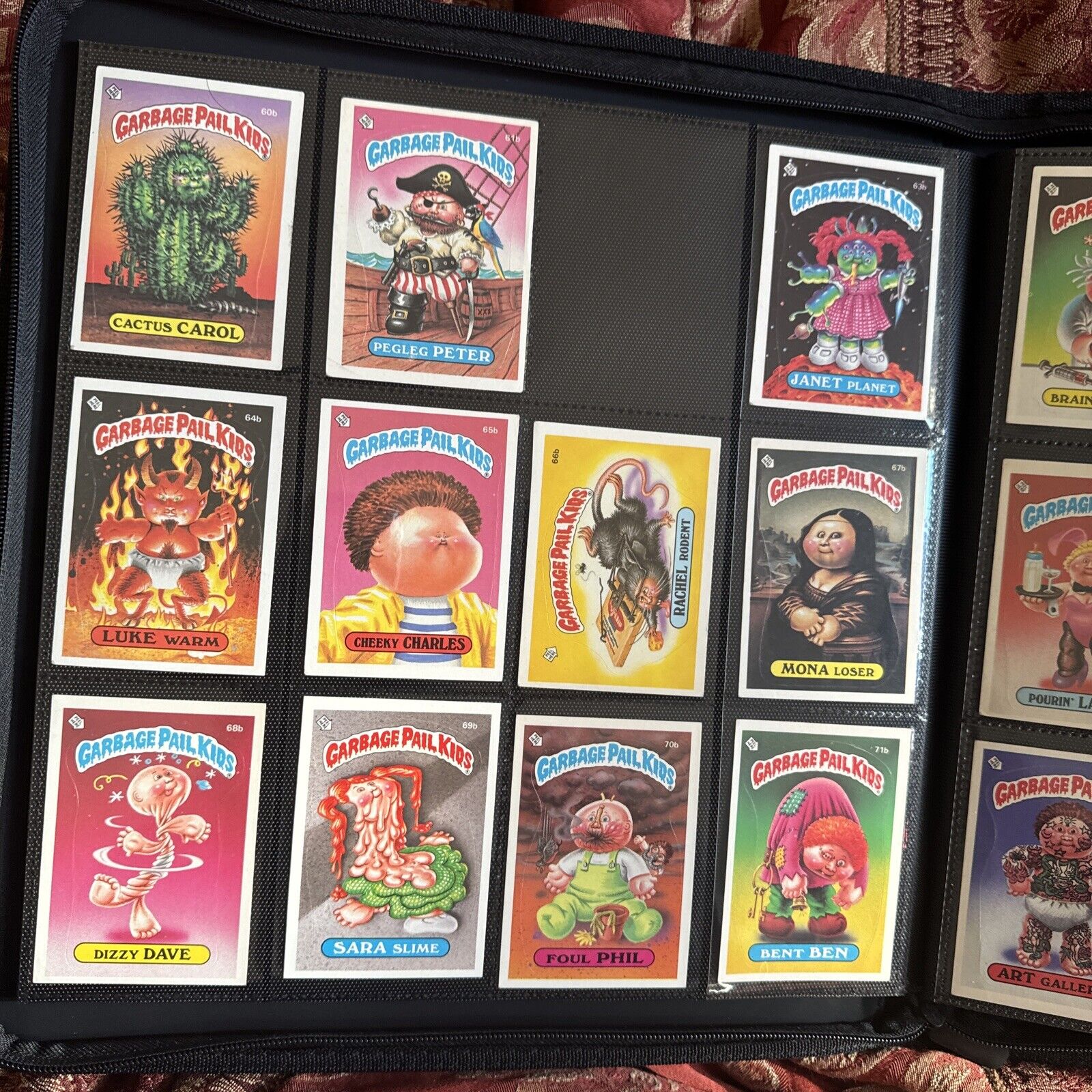 Lot of 424 (1985-1987) Vintage Garbage Pail Kids Sticker Cards - No Duplicates!
