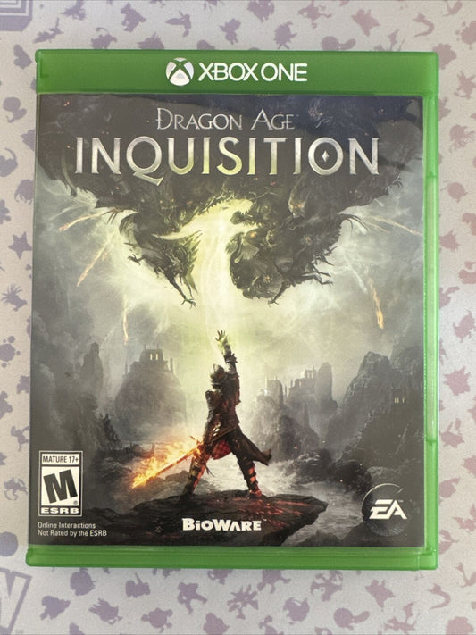 Dragon Age: Inquisition (Microsoft Xbox One, 2014) Complete In Box
