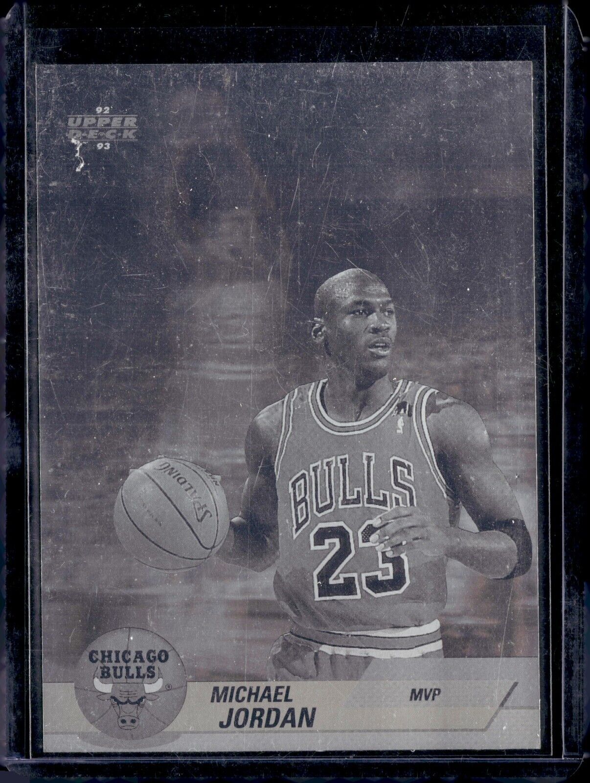 1992-93 Upper Deck Hologram Award Winner #AW9 MVP Michael Jordan