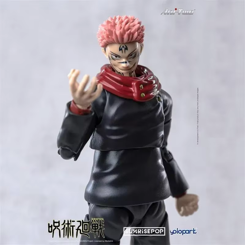 SHF 15Cm Pvc Jujutsu Kaisen Satoru Gojo Itadori Yuji Fushiguro Megumi Action Ani