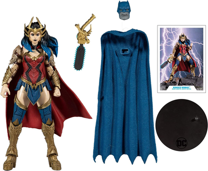 - DC Multiverse Dark Nights: Death Metal Wonder Woman 7" Action Figure with Buil
