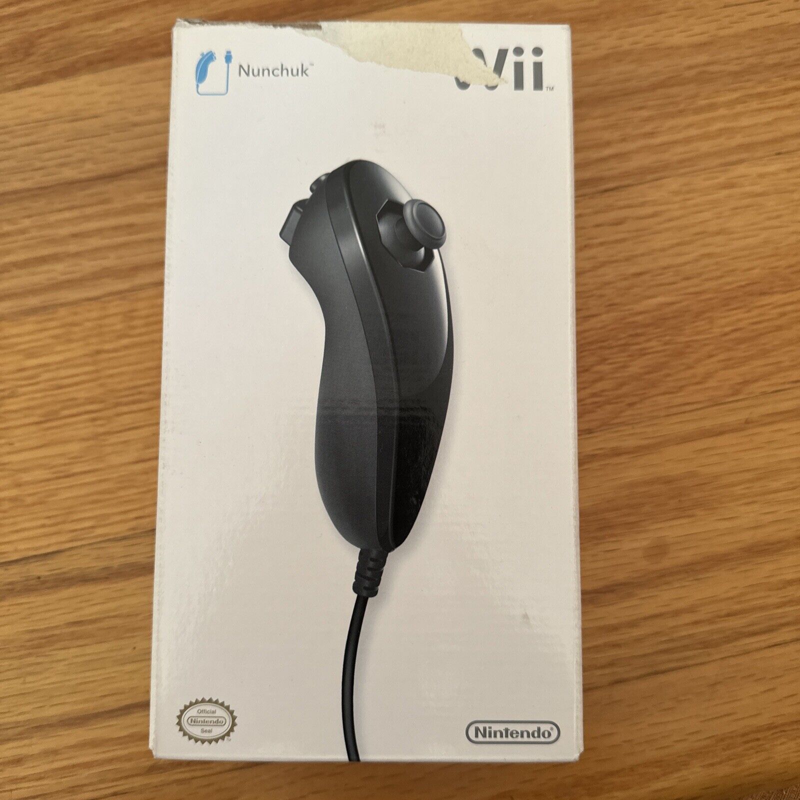 BLACK NINTENDO WII NUNCHUK CONTROLLER FOR WII Only Used Once