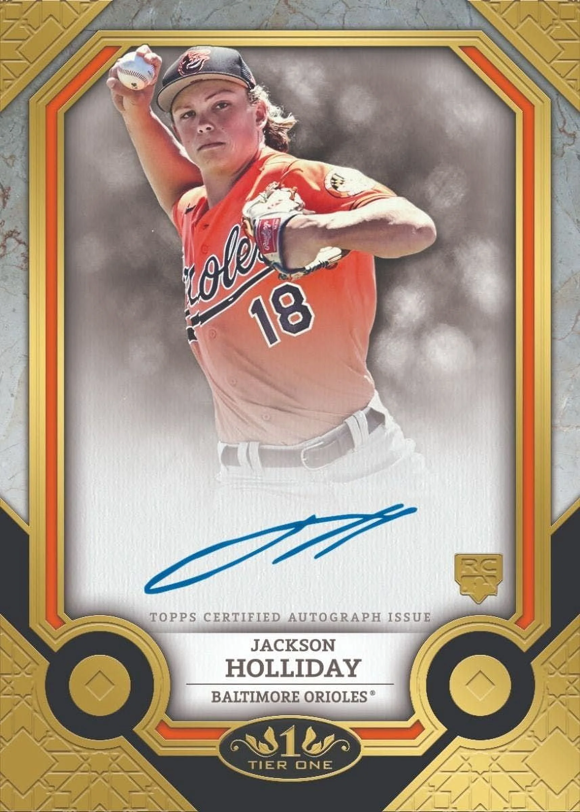 MLB  2024 Tier One Baseball Trading Card Hobby Box (2 Autographs, 1 Relic per Bo