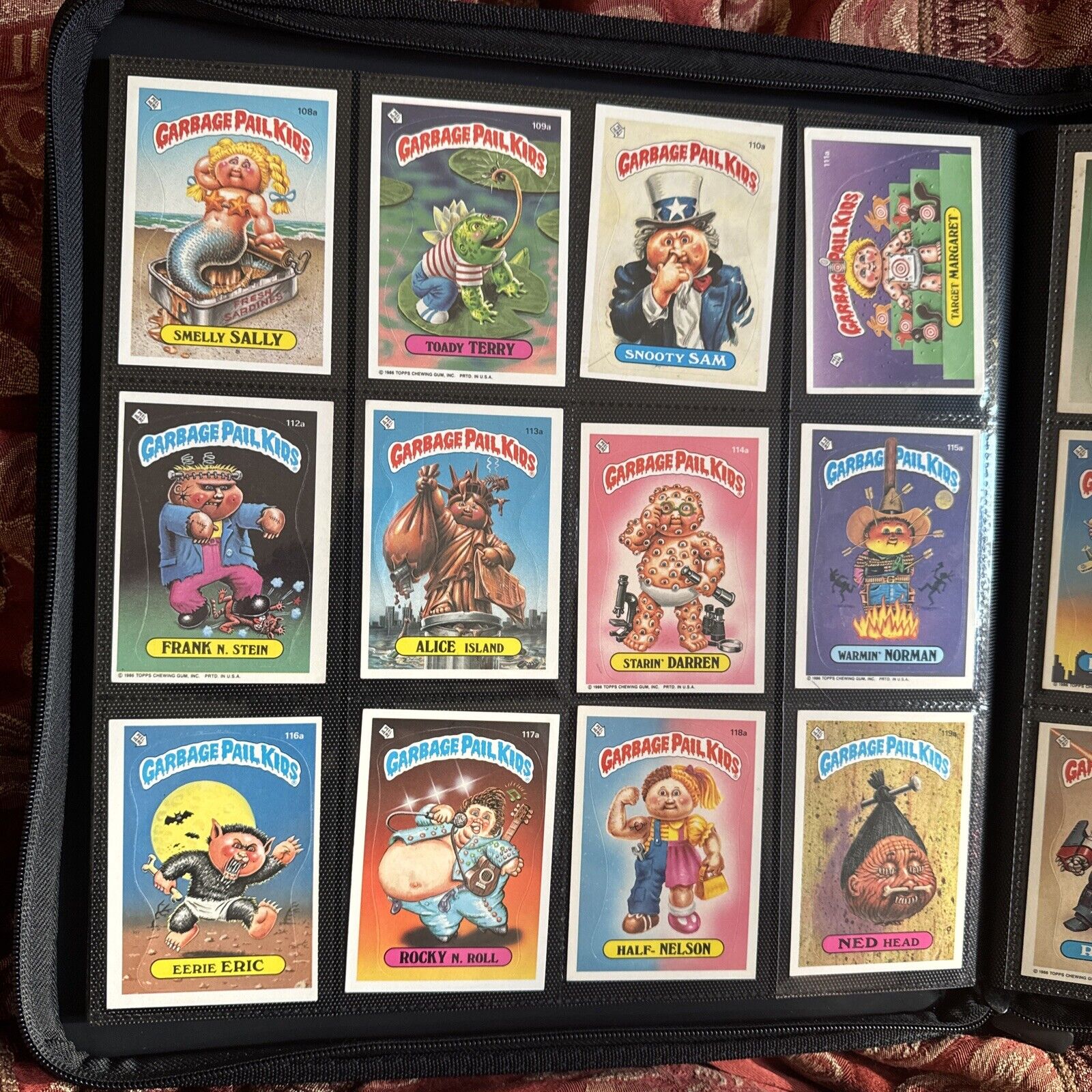 Lot of 424 (1985-1987) Vintage Garbage Pail Kids Sticker Cards - No Duplicates!