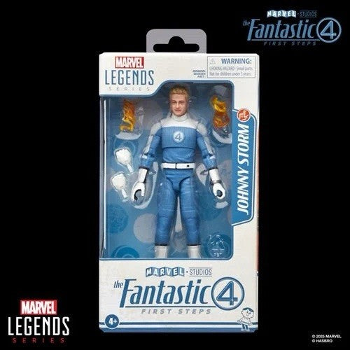 IN HAND! Marvel Legends Fantastic Four First Steps JOHNNY STORM 6" Hasbro Figure