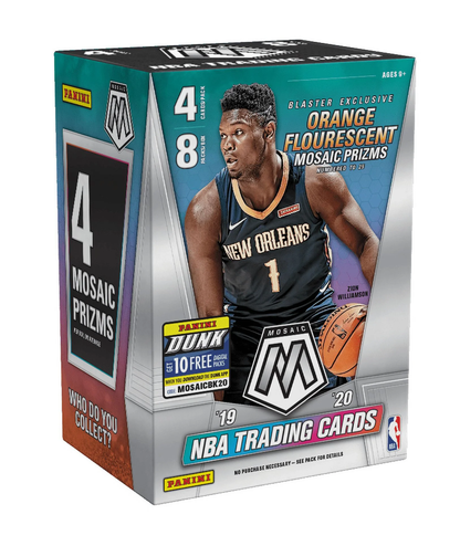 2019-20  Mosaic NBA Basketball Trading Cards Blaster Box- Online Exclusive