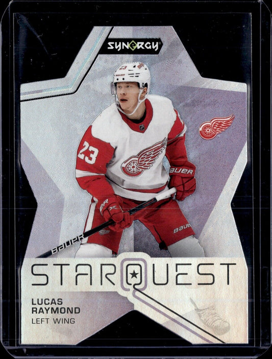 2021-22 Upper Deck Synergy - Star Quest #SQ-22 Lucas Raymond 