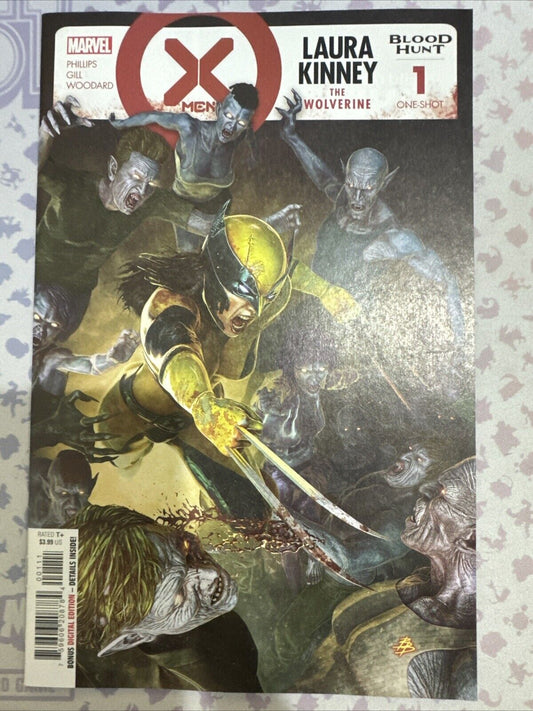 X-MEN BLOOD HUNT LAURA KINNEY THE WOLVERINE #1 NM BJORN BARENDS BLADE VAMPIRES