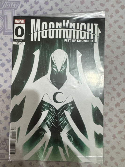 MOON KNIGHT: FIST OF KHONSHU #0 (Marvel Comics, 2024) one-per-store variant