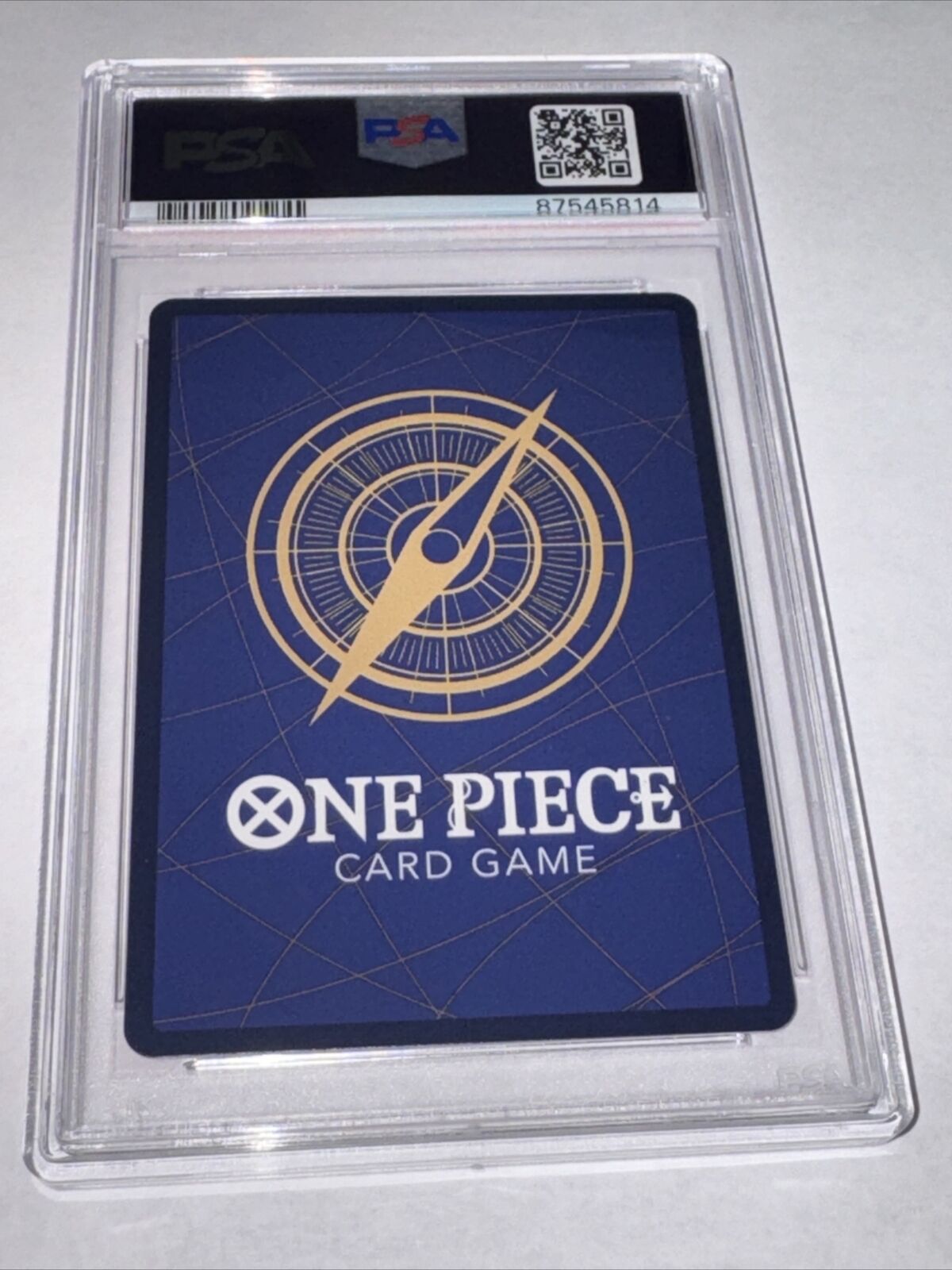 English One Piece Enel SR Alt Art OP05-100 Awakening of the New Era PSA 10